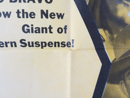 THE PLUNDERERS FOLDED US ONE SHEET POSTER JEFF CHANDLER JOHN SAXON 1960 Rendezvous Cinema Movie posters