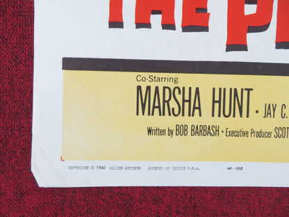 THE PLUNDERERS FOLDED US ONE SHEET POSTER JEFF CHANDLER JOHN SAXON 1960 Rendezvous Cinema Movie posters