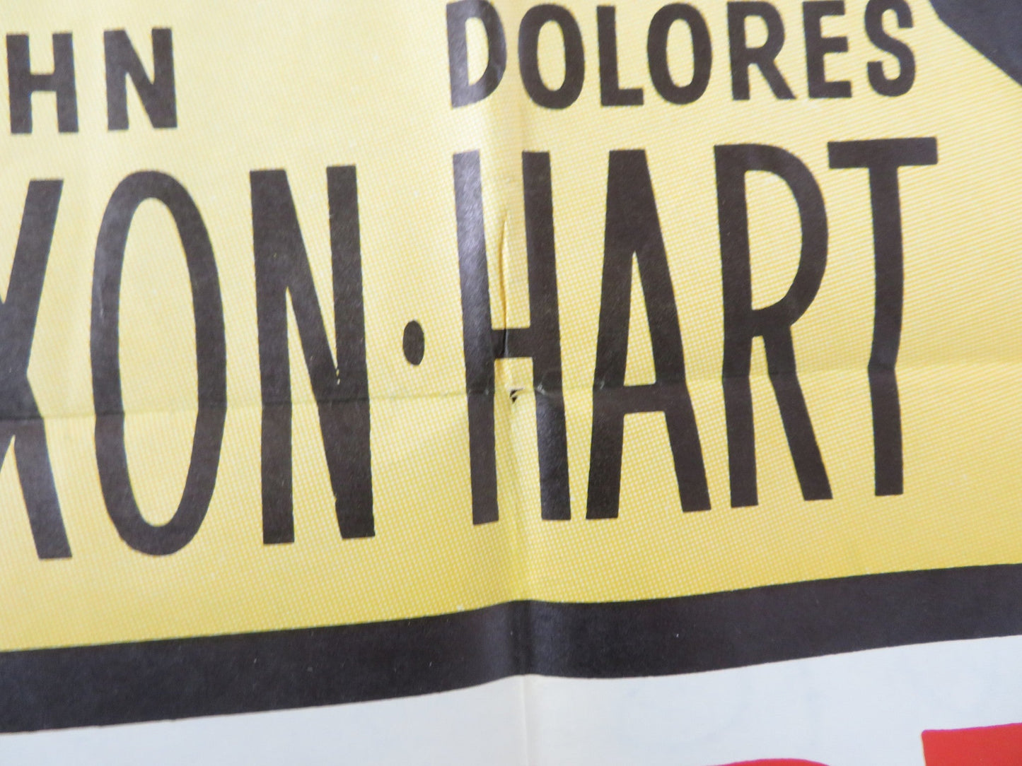 THE PLUNDERERS FOLDED US ONE SHEET POSTER JEFF CHANDLER JOHN SAXON 1960 Rendezvous Cinema Movie posters