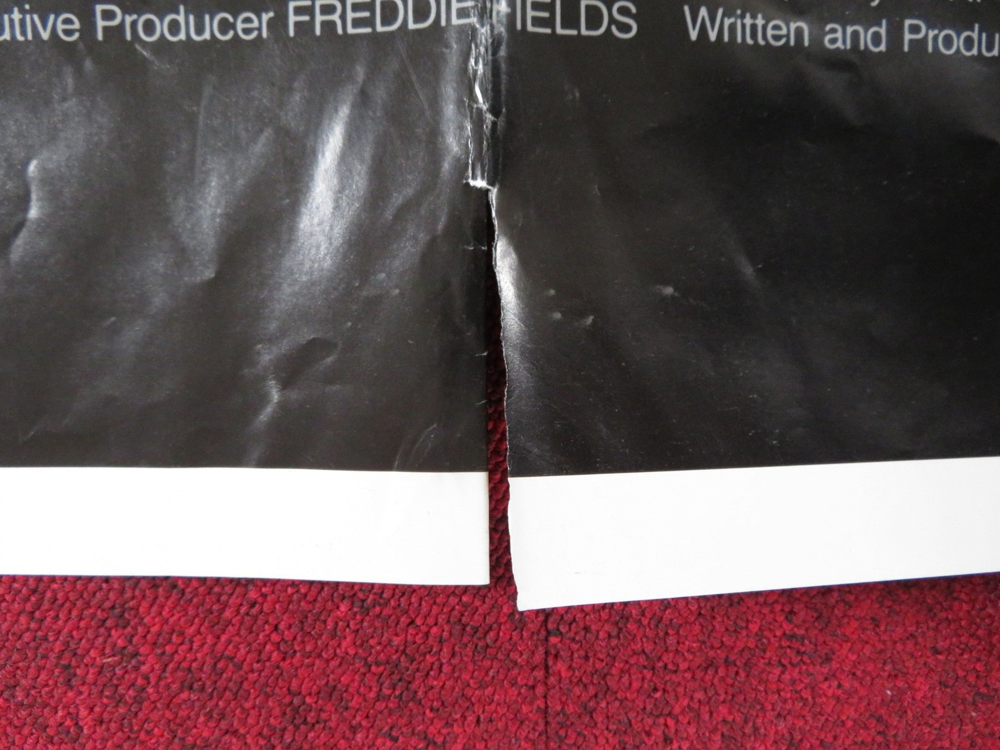 THE POLTERGEIST II: THE OTHER SIDE FOLDED US ONE SHEET POSTER J. WILLIAMS 1986 Rendezvous Cinema Movie posters