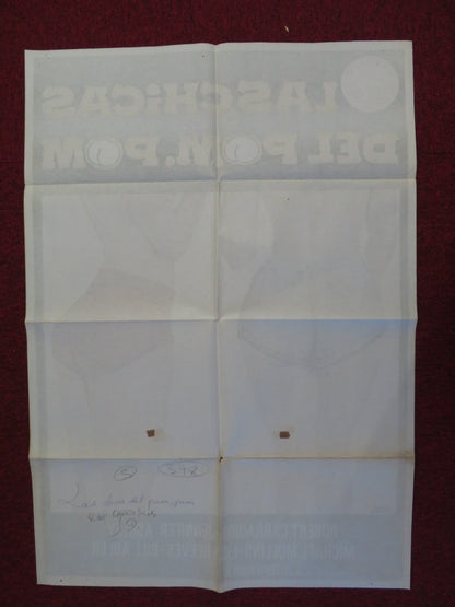 THE POM POM GIRLS SPANISH POSTER ROBERT CARRADINE JENNIFER ASHLEY 1976 Rendezvous Cinema Movie posters