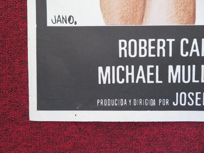 THE POM POM GIRLS SPANISH POSTER ROBERT CARRADINE JENNIFER ASHLEY 1976 Rendezvous Cinema Movie posters