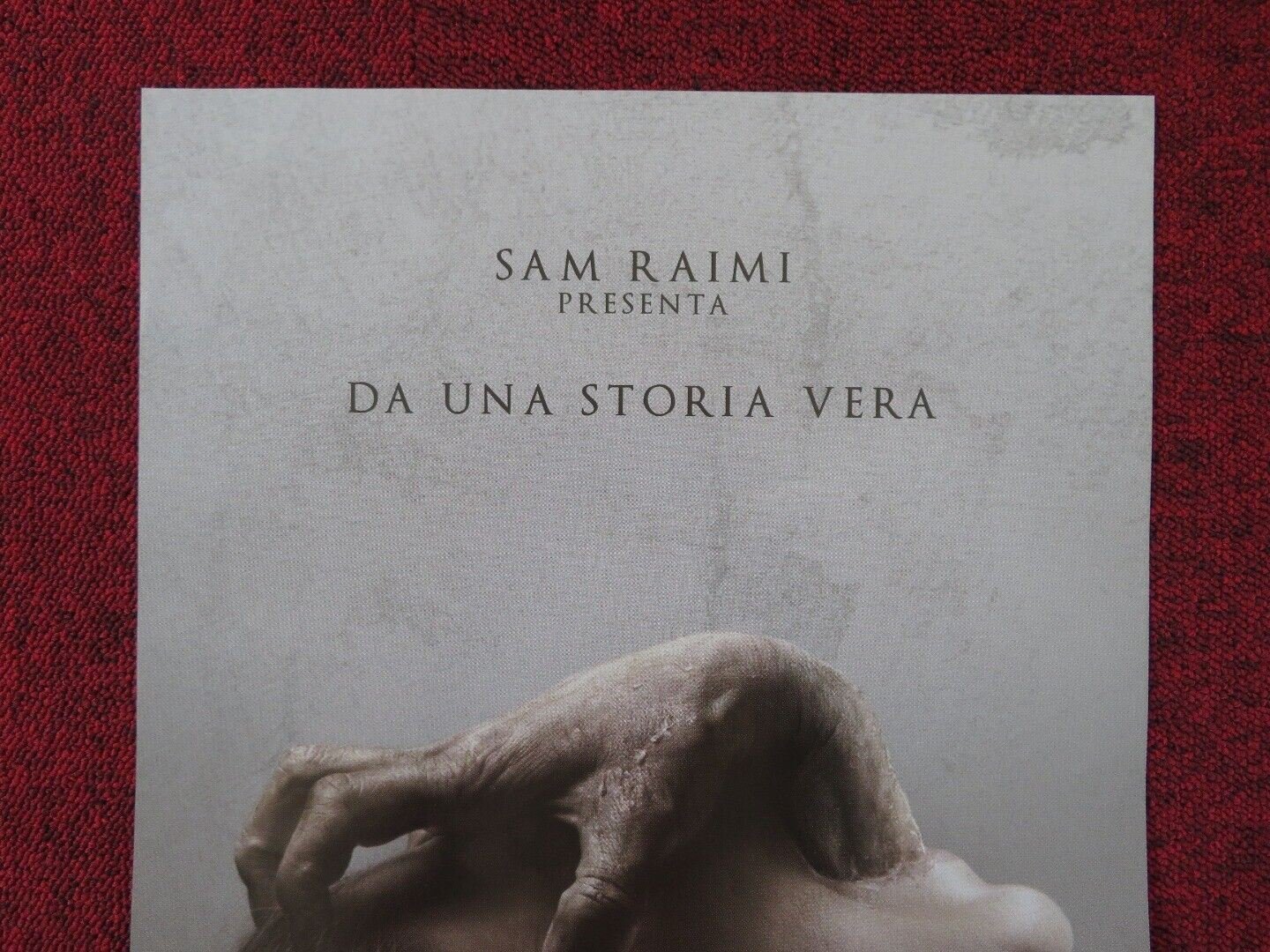 THE POSSESSION ITALIAN LOCANDINA (26.5"x12.5") POSTER JEFFREY DEAN MORGAN 2012 Rendezvous Cinema Movie posters