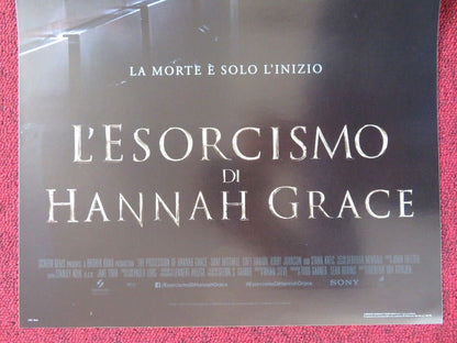 THE POSSESSION OF HANNAH GRACE ITALIAN LOCANDINA (26.5"x12.5") POSTER 2018 - Rendezvous Cinema