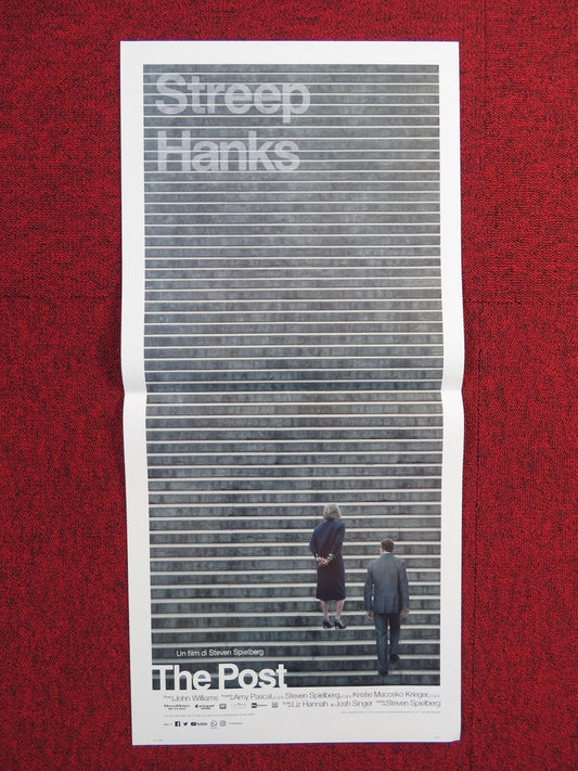 THE POST ITALIAN LOCANDINA POSTER SPIELBERG HANKS STREEP 2017 Rendezvous Cinema Movie posters