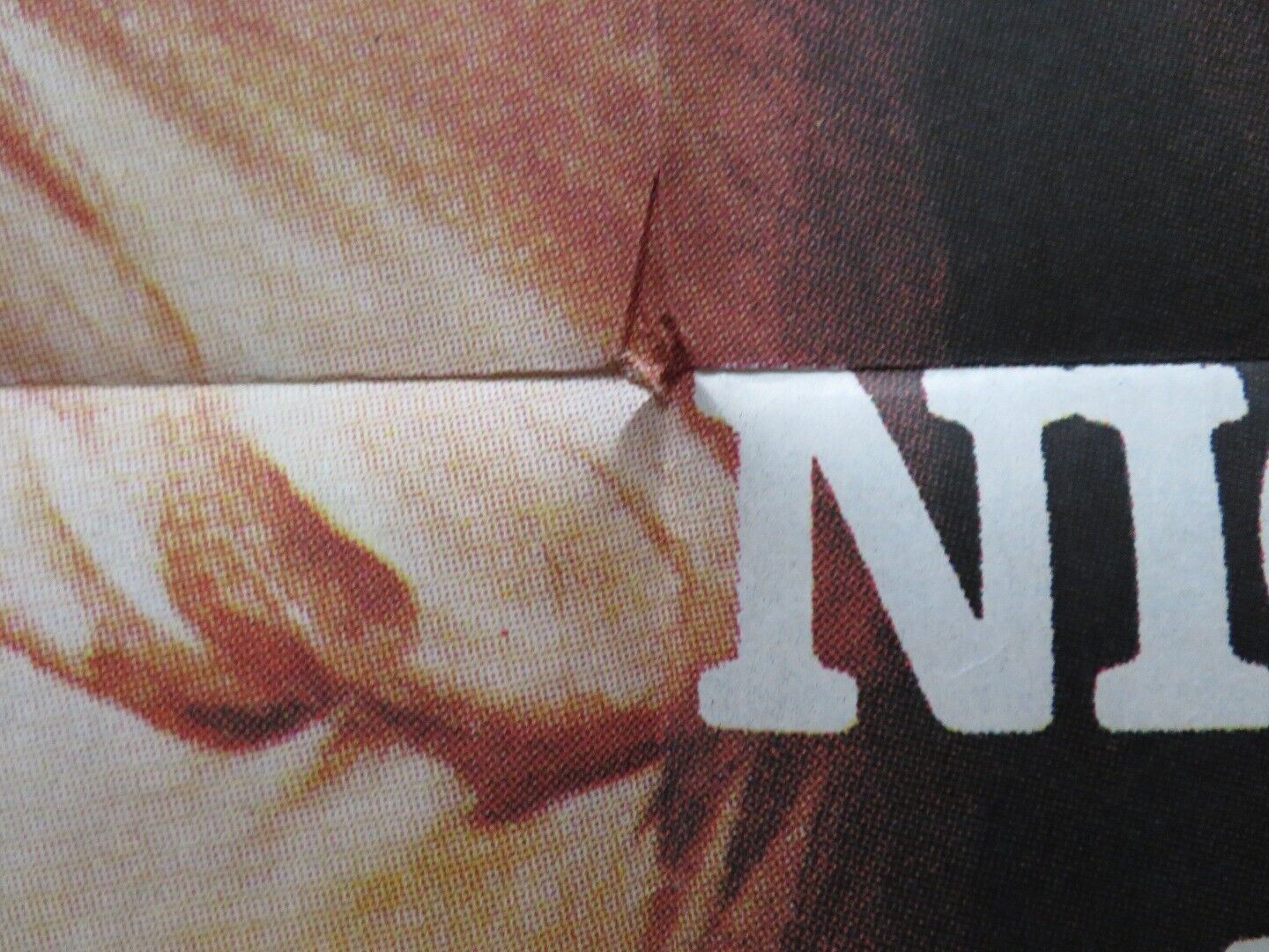 THE POSTMAN ALWAYS RINGS TWICE FOLDED ARGENTINA ONE SHEET POSTER JACK NICHOLSON - Rendezvous Cinema