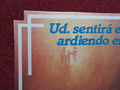 THE POSTMAN ALWAYS RINGS TWICE FOLDED ARGENTINA ONE SHEET POSTER JACK NICHOLSON - Rendezvous Cinema