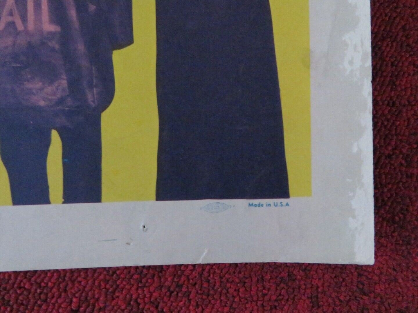 THE POSTMAN DIDN'T RING US HALF SHEET (22"x 28") POSTER RICHARD TRAVIS 1942 Movie posters