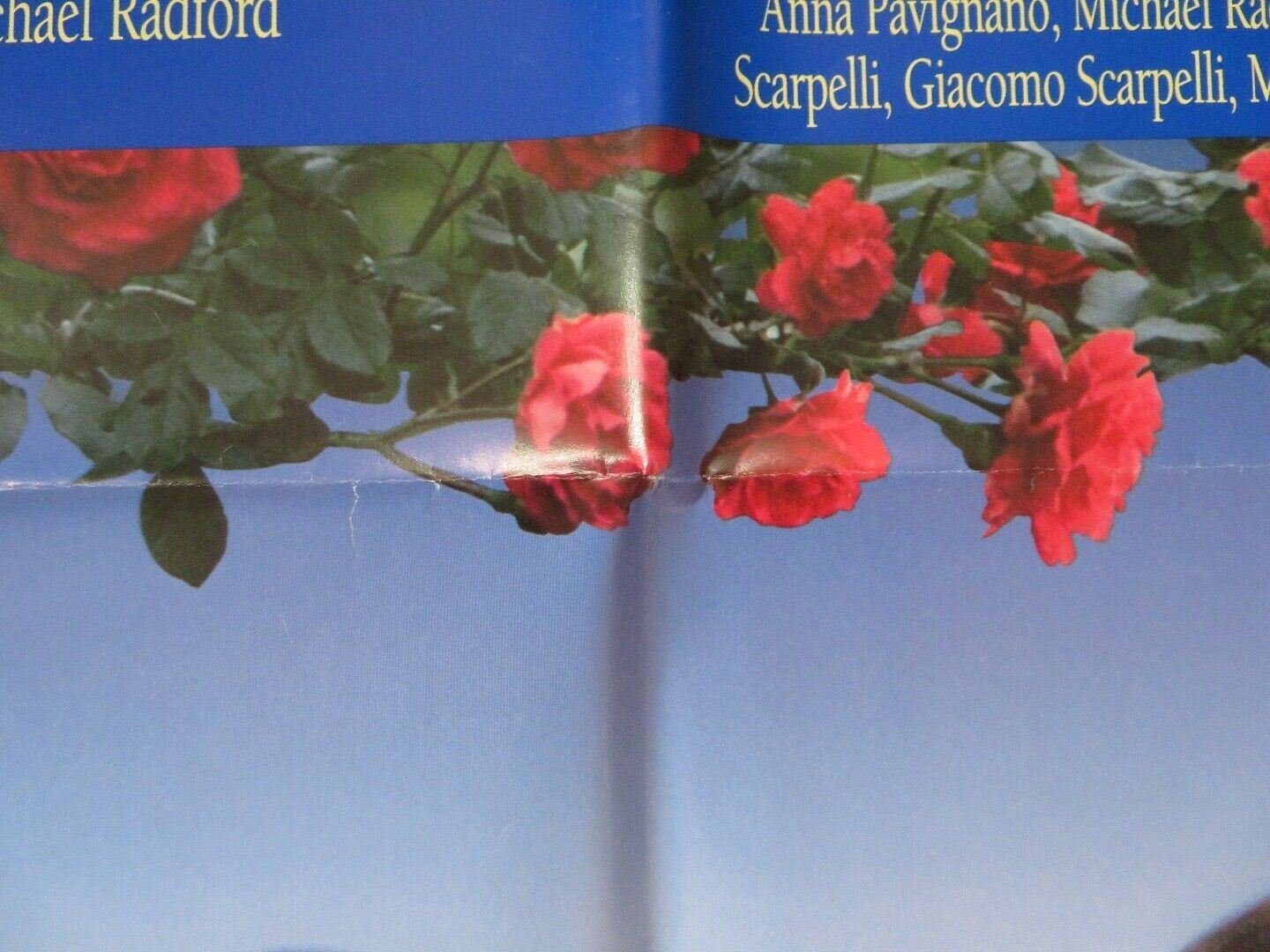 THE POSTMAN FOLDED US ONE SHEET POSTER PHILIPPE NOIRET MASSIMO TROISI 1996 Movie posters