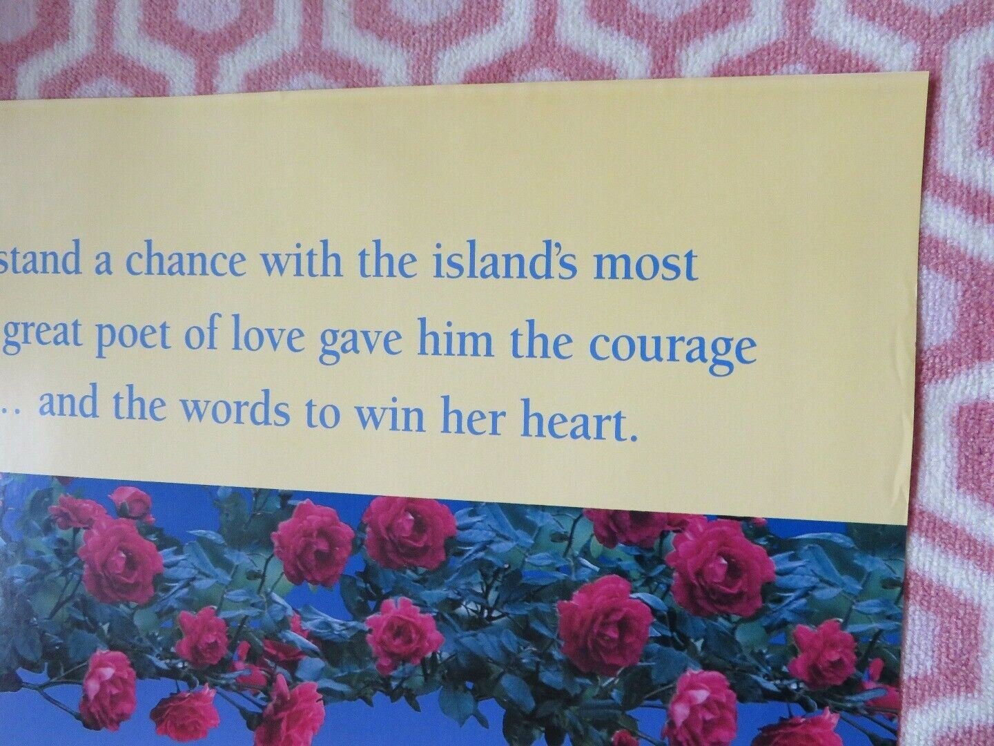 THE POSTMAN US ONE SHEET ROLLED POSTER MICHAEL RADFORD 1994 Movie posters