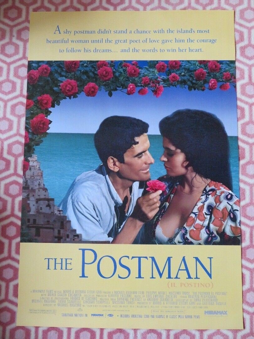 THE POSTMAN US ONE SHEET ROLLED POSTER MICHAEL RADFORD 1994 Movie posters