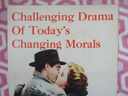 THE POWER AND THE PRIZE US INSERT (14"x 36") POSTER BURL IVES R TAYLOR 1956 Movie posters