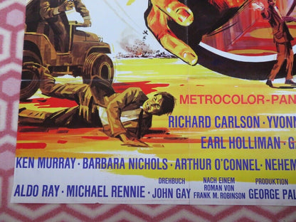 THE POWER GERMAN A1 (33"x 23") POSTER GEORGE HAMILTON SUZANNE PLESHETTE 1968 Movie posters