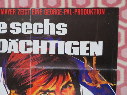 THE POWER GERMAN A1 (33"x 23") POSTER GEORGE HAMILTON SUZANNE PLESHETTE 1968 Movie posters