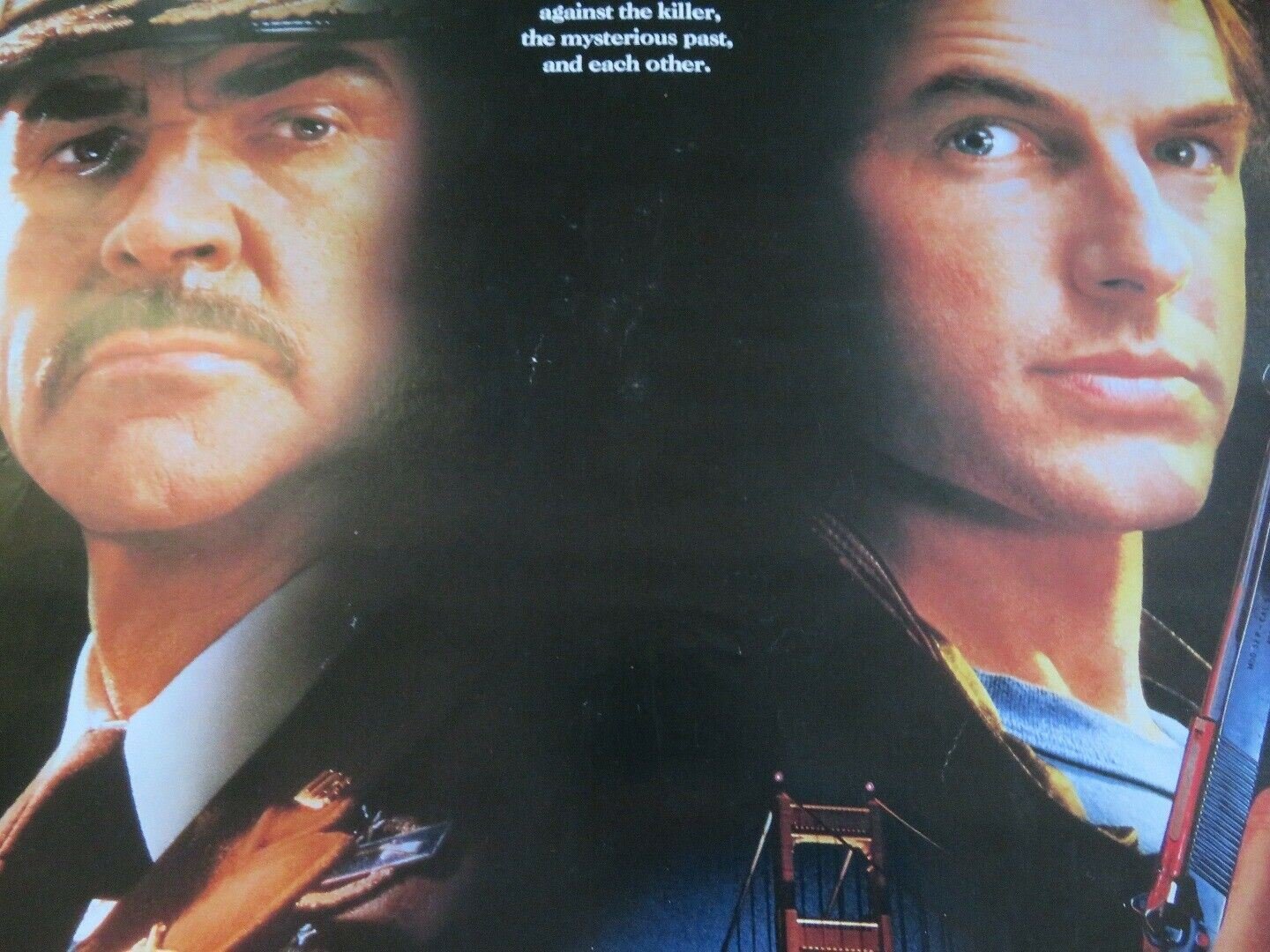 THE PRESIDIO US ONE SHEET ROLLED POSTER SEAN CONNERY MARK HARMON 1988 Movie posters