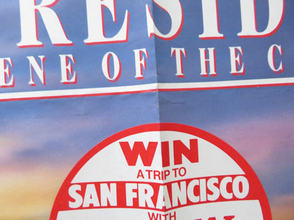 THE PRESIDO UK QUAD (30"x 40") ROLLED POSTER SEAN CONNERY MARK HARMON 1988 Rendezvous Cinema Movie posters