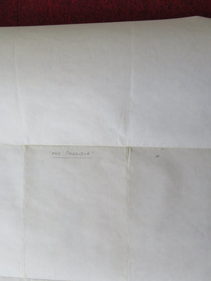 THE PRESIDO UK QUAD (30"x 40") ROLLED POSTER SEAN CONNERY MARK HARMON 1988 Rendezvous Cinema Movie posters