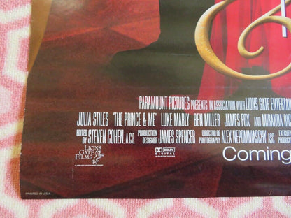 THE PRINCE & ME ONE SHEET ROLLED POSTER JULIA STILES LUKE MABLY 2004 - Rendezvous Cinema