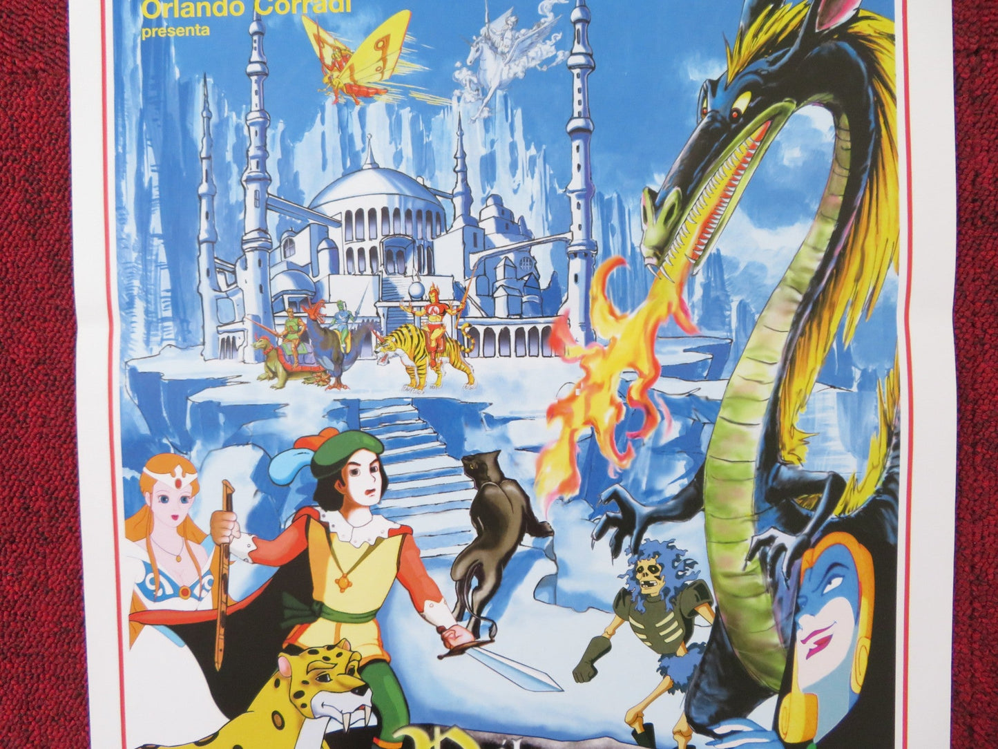 THE PRINCE OF DINOSAURS ITALIAN LOCANDINA POSTER ORLANDO CORRADI 2003 Rendezvous Cinema Movie posters