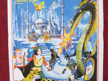 THE PRINCE OF DINOSAURS ITALIAN LOCANDINA POSTER ORLANDO CORRADI 2003 Rendezvous Cinema Movie posters