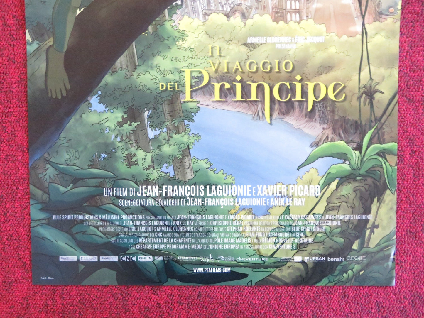 THE PRINCE'S VOYAGE ITALIAN LOCANDINA POSTER ENRICO DI GIOVANNI T. SAGOLS 2019 Rendezvous Cinema Movie posters