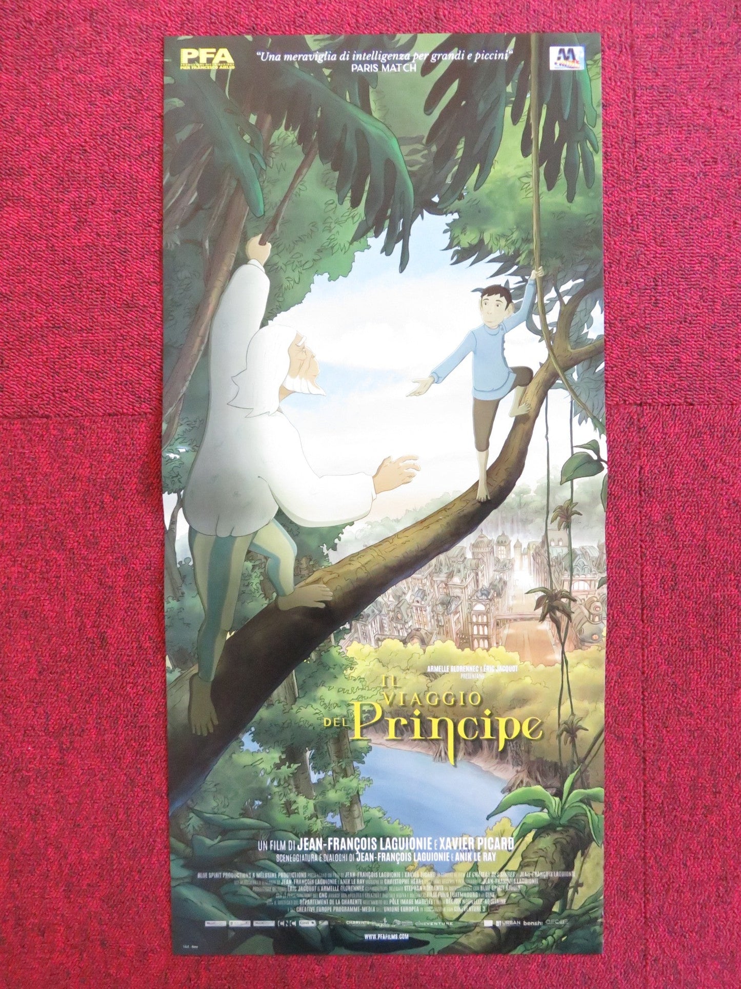 THE PRINCE'S VOYAGE ITALIAN LOCANDINA POSTER ENRICO DI GIOVANNI T. SAGOLS 2019 Rendezvous Cinema Movie posters