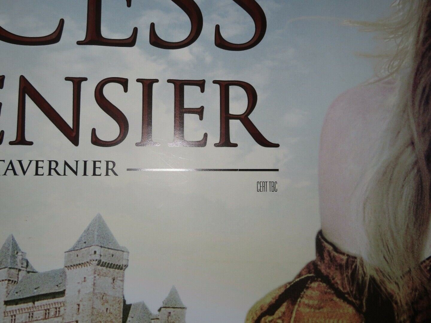 THE PRINCESS OF MONTPENSIER QUAD (30"x 40") ROLLED POSTER BERTRAND TRAVERNIER Rendezvous Cinema Movie posters