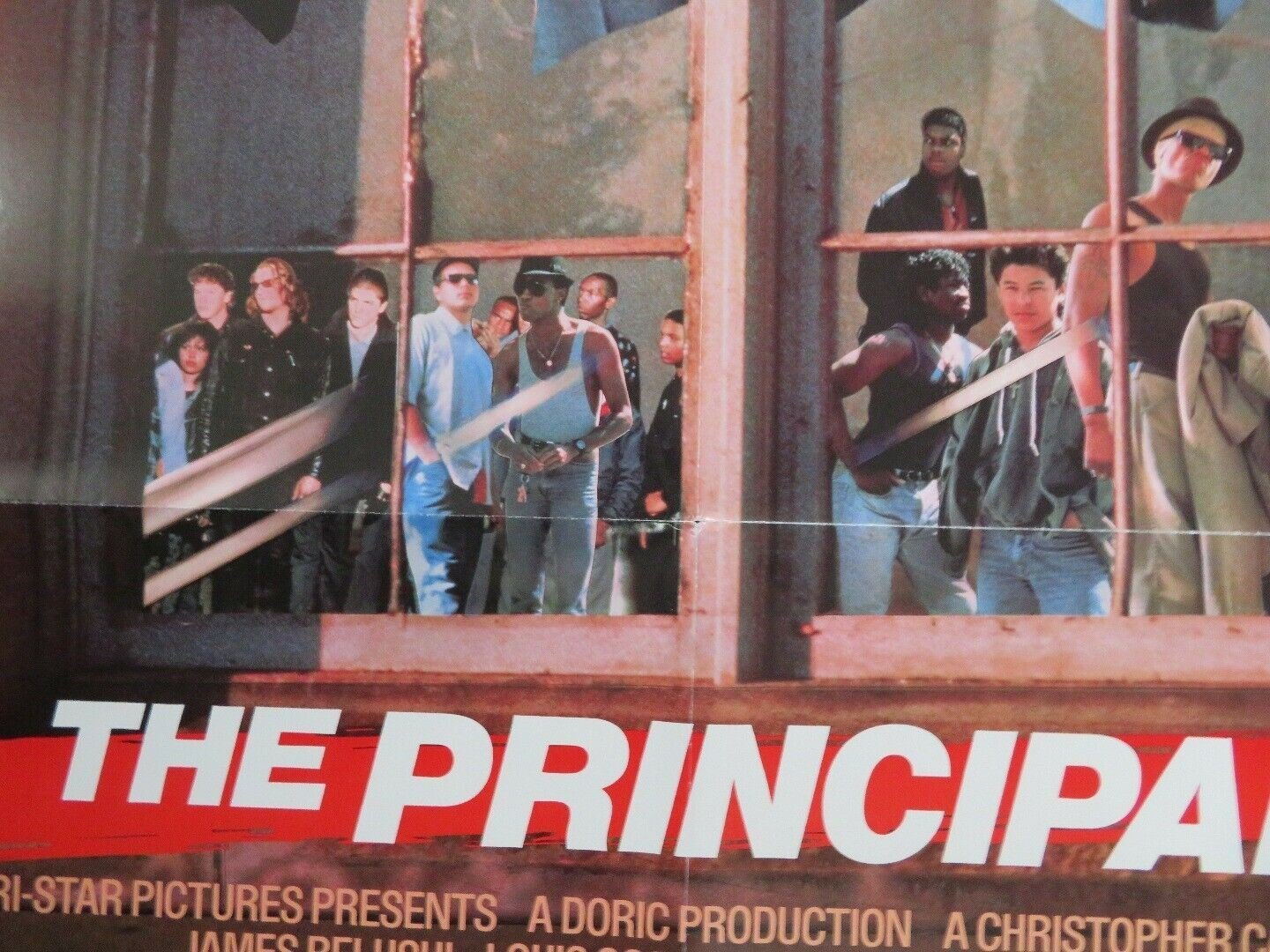 THE PRINCIPAL US ONE SHEET (27"x 41") POSTER JIM BELUSHI LOIS GOSSETT, JR, 1987 Movie posters