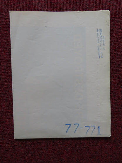 THE PRIVATE FILES OF J. EDGAR HOOVER FOLDED US ONE SHEET POSTER B. CRAWFORD 1977 Rendezvous Cinema Movie posters