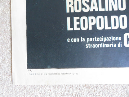 THE PRIVATE LESSON ITALIAN 2 FOGLIO POSTER CARROLL BAKER ROSALINO CELLAMARE 1975 Rendezvous Cinema Movie posters