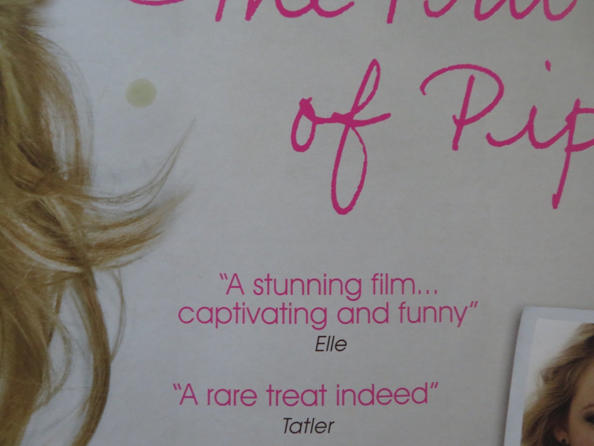 THE PRIVATE LIVES OF PIPPA LEE UK QUAD (30"x 40") ROLLED POSTER R. WRIGHT 2009 Rendezvous Cinema Movie posters