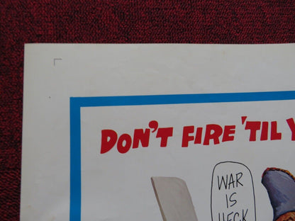 THE PRIVATE NAVY OF SGT.O'FARRELL FOLDED US ONE SHEET POSTER BOB HOPE 1968 Movie posters