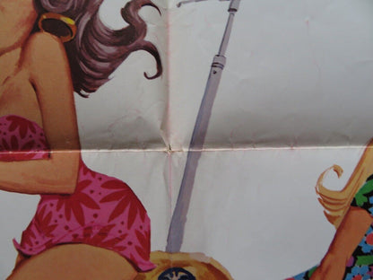 THE PRIVATE NAVY OF SGT.O'FARRELL FOLDED US ONE SHEET POSTER BOB HOPE 1968 Movie posters