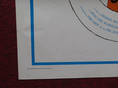 THE PRIVATE NAVY OF SGT.O'FARRELL FOLDED US ONE SHEET POSTER BOB HOPE 1968 Movie posters