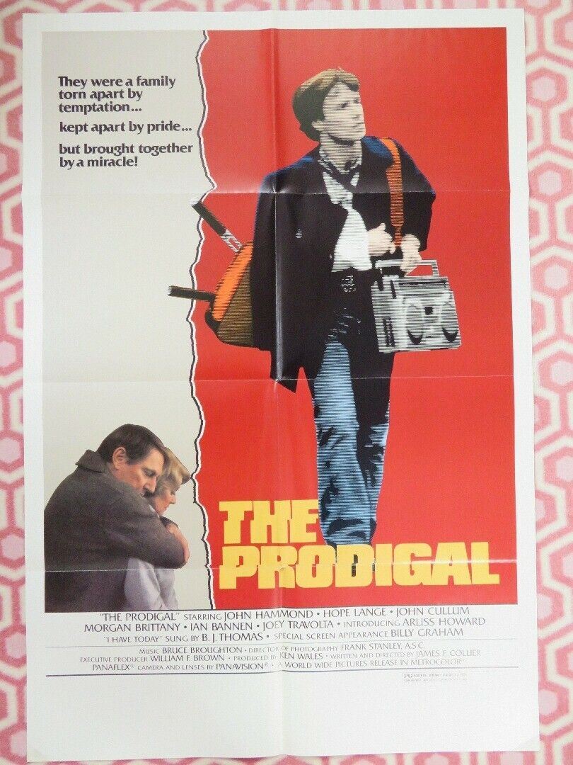 THE PRODIGAL FOLDED US ONE SHEET POSTER JOHN HAMMOND HOPE LANGE 1983 Movie posters
