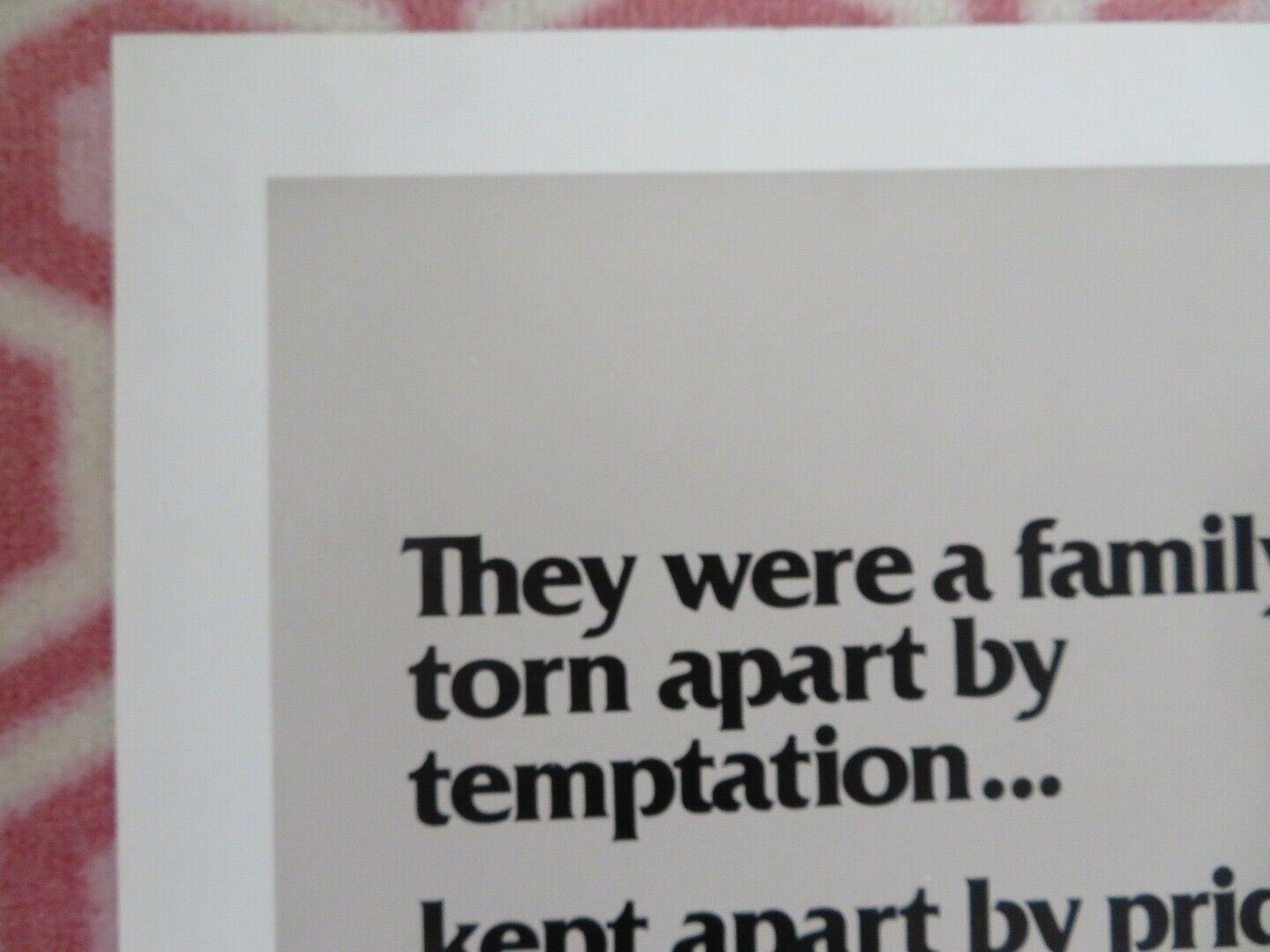 THE PRODIGAL FOLDED US ONE SHEET POSTER JOHN HAMMOND HOPE LANGE 1983 Movie posters