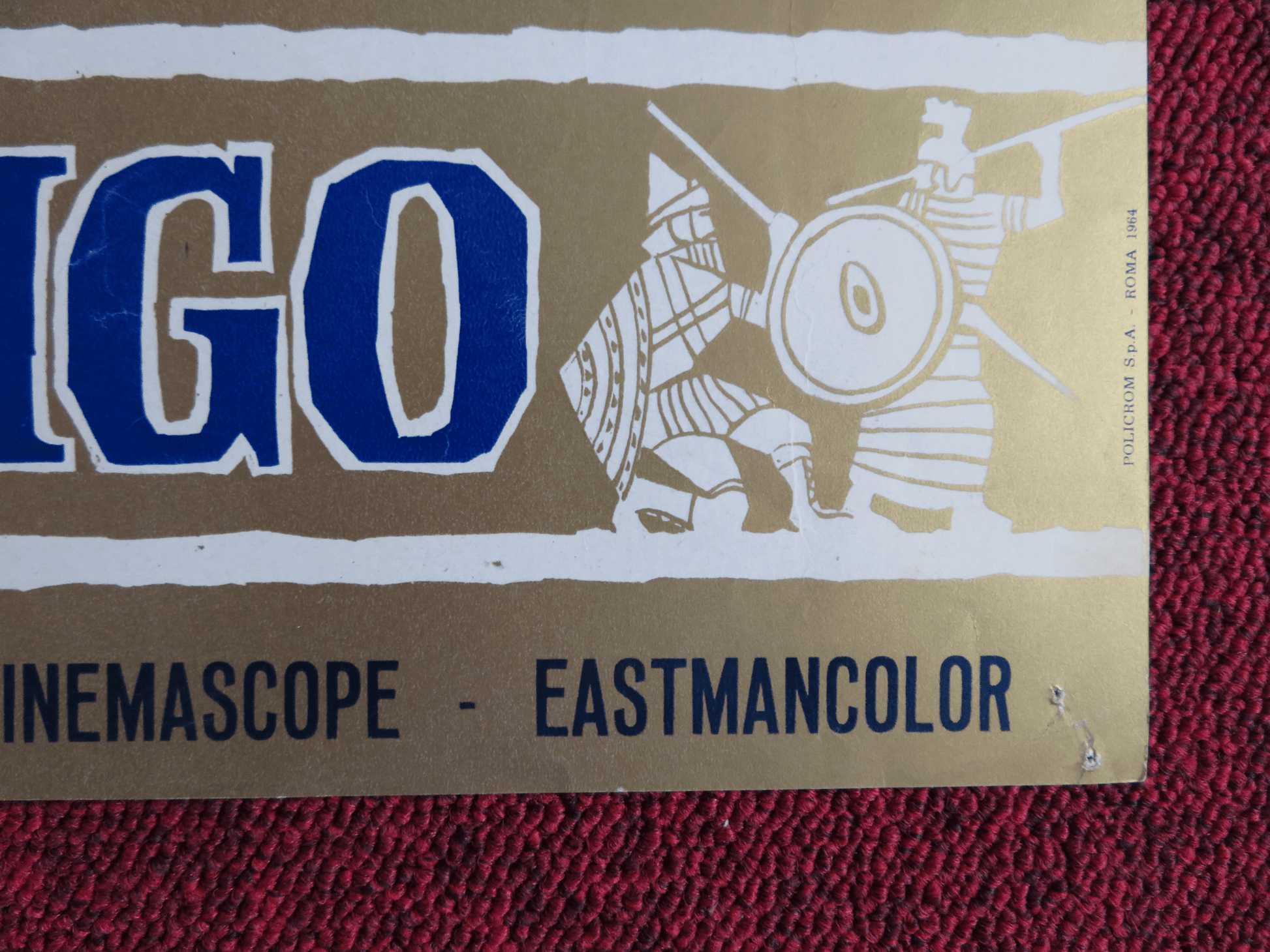 THE PRODIGAL ITALIAN FOTOBUSTA POSTER LANA TURNER EDMUND PURDOM 1955 Rendezvous Cinema Movie posters