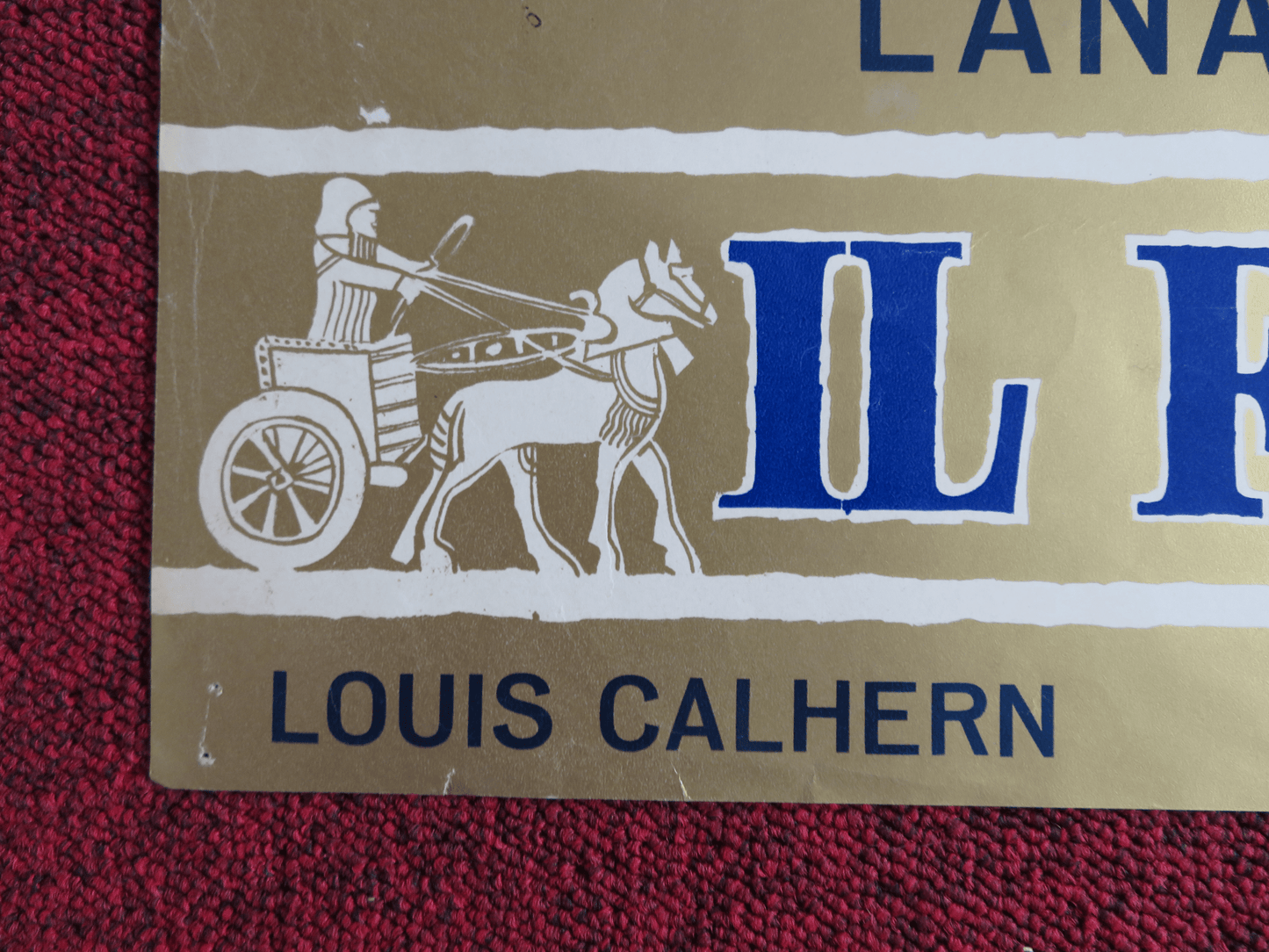 THE PRODIGAL ITALIAN FOTOBUSTA POSTER LANA TURNER EDMUND PURDOM 1955 Rendezvous Cinema Movie posters