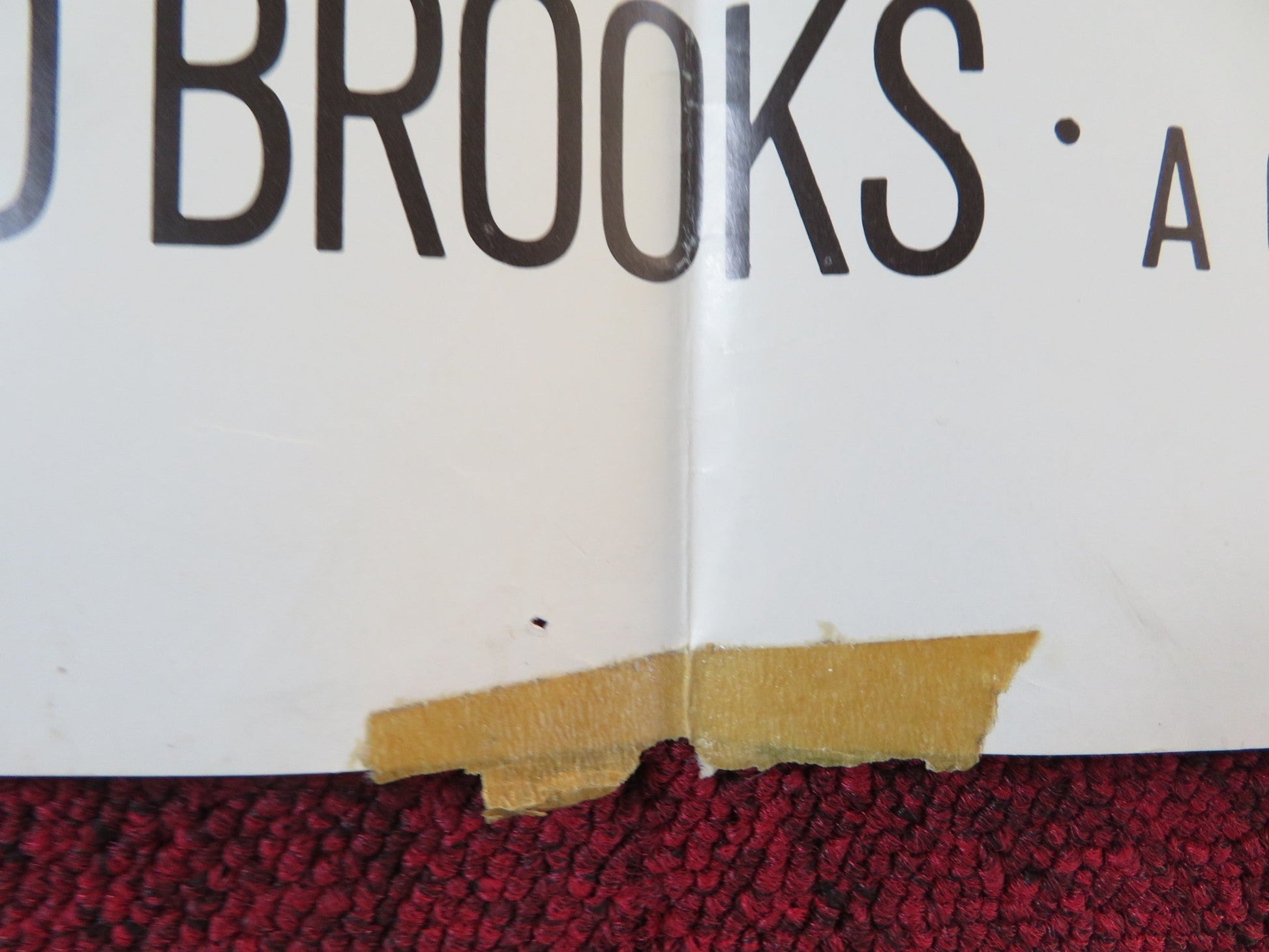 THE PROFESSIONALS FOLDED US ONE SHEET POSTER BURT LANCASTER LEE MARVIN 1966 Rendezvous Cinema Movie posters