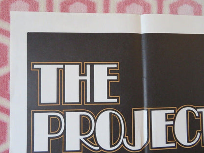 THE PROJECTIONIST FOLDED US ONE SHEET POSTER CHUCK MCCANN R DANGERFIELD 1970 Movie posters