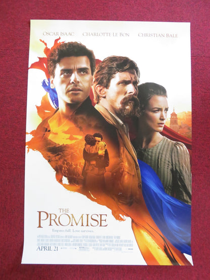 THE PROMISE US ONE SHEET ROLLED POSTER CHRISTIAN BALE OSCAR ISAAC 2016 Rendezvous Cinema Movie posters
