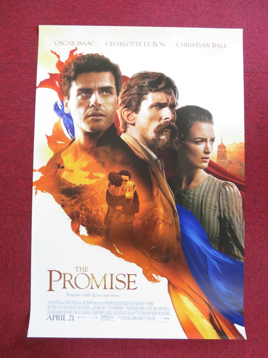 THE PROMISE US ONE SHEET ROLLED POSTER CHRISTIAN BALE OSCAR ISAAC 2016 Rendezvous Cinema Movie posters