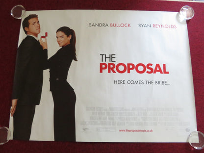 THE PROPOSAL UK QUAD (30"x 40") ROLLED POSTER SANDRA BULLOCK RYAN REYNOLDS 2009 Rendezvous Cinema Movie posters