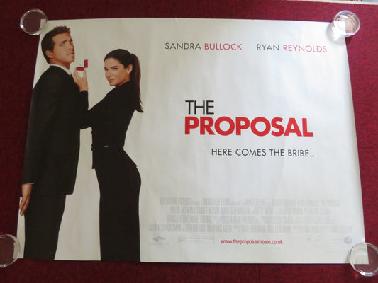 THE PROPOSAL UK QUAD (30"x 40") ROLLED POSTER SANDRA BULLOCK RYAN REYNOLDS 2009 Rendezvous Cinema Movie posters