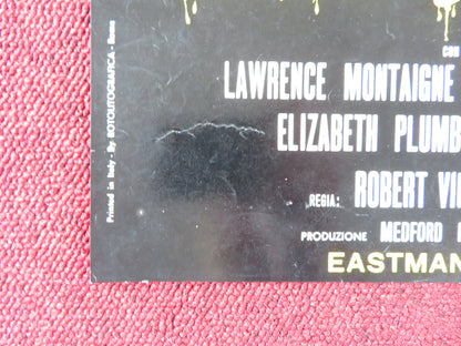 THE PSYCHO LOVER - D ITALIAN FOTOBUSTA POSTER LAWRENCE MONTAIGNE 1973 Rendezvous Cinema Movie posters