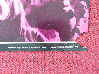 THE PSYCHO LOVER - E ITALIAN FOTOBUSTA POSTER LAWRENCE MONTAIGNE 1973 Rendezvous Cinema Movie posters