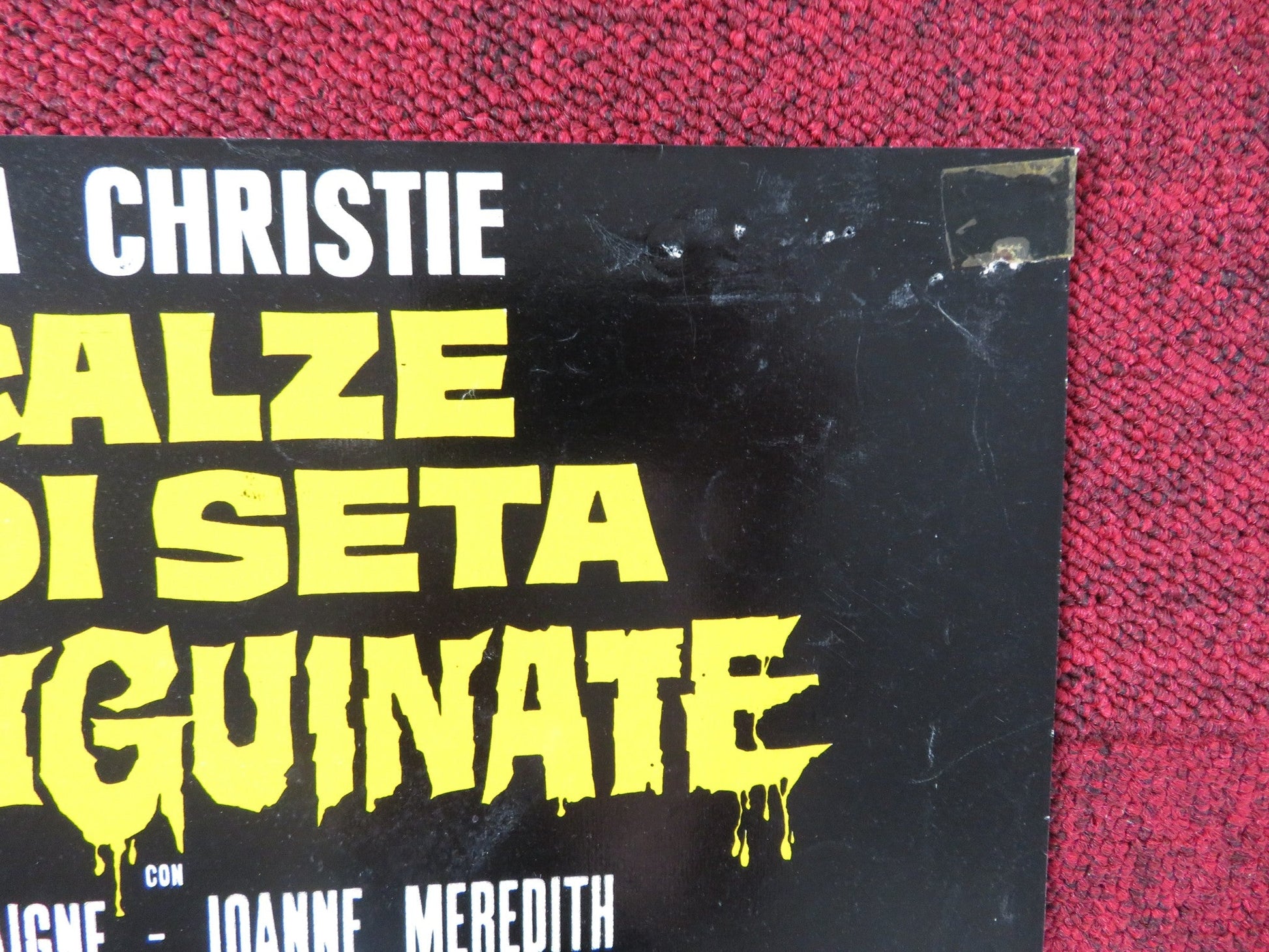 THE PSYCHO LOVER - G ITALIAN FOTOBUSTA POSTER LAWRENCE MONTAIGNE 1973 Rendezvous Cinema Movie posters