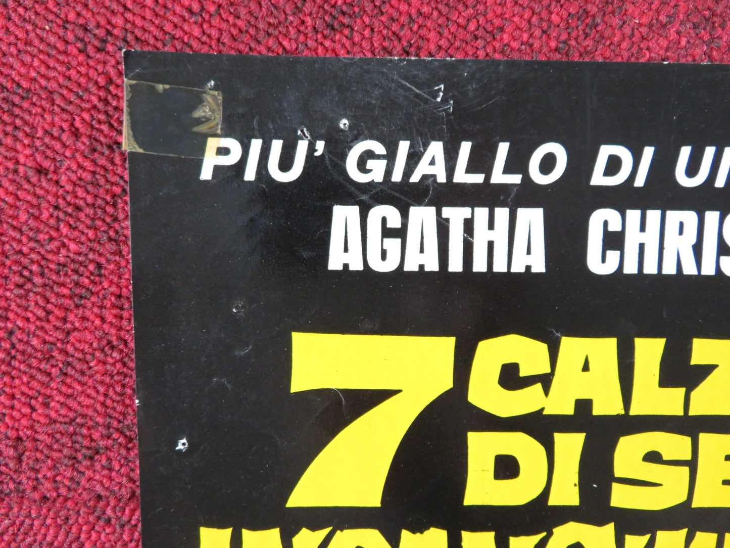 THE PSYCHO LOVER - H ITALIAN FOTOBUSTA POSTER LAWRENCE MONTAIGNE 1973 Rendezvous Cinema Movie posters