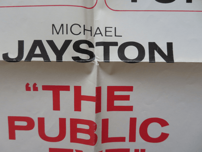 THE PUBLIC EYE FOLDED US ONE SHEET POSTER MIA FARROW TOPOL MICHAEL JAYSTON 1972 Rendezvous Cinema Movie posters