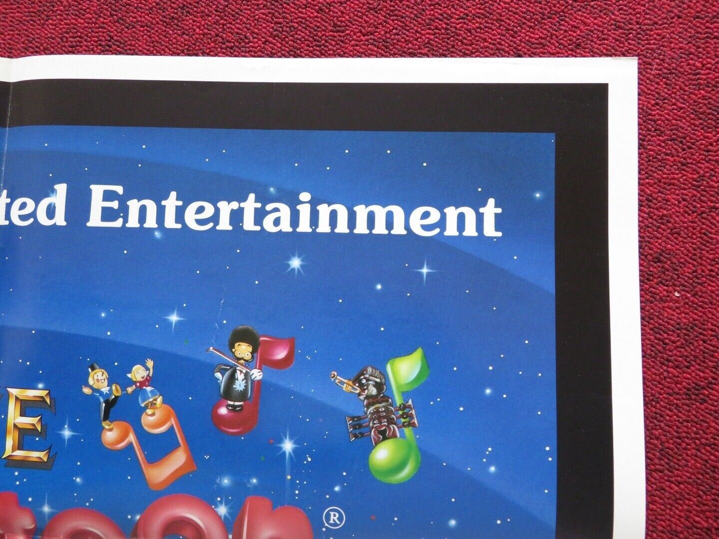 THE PUPPETOON MOVIE FOLDED US ONE SHEET POSTER GEORGE PAL PAUL FREES 1987 Movie posters